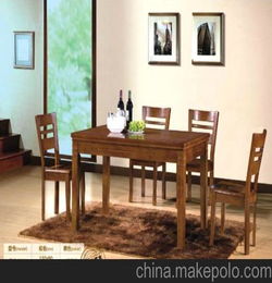 厂价直销 实木家具 餐厅家具 实木橡木餐桌 高档欧式西餐桌 806
